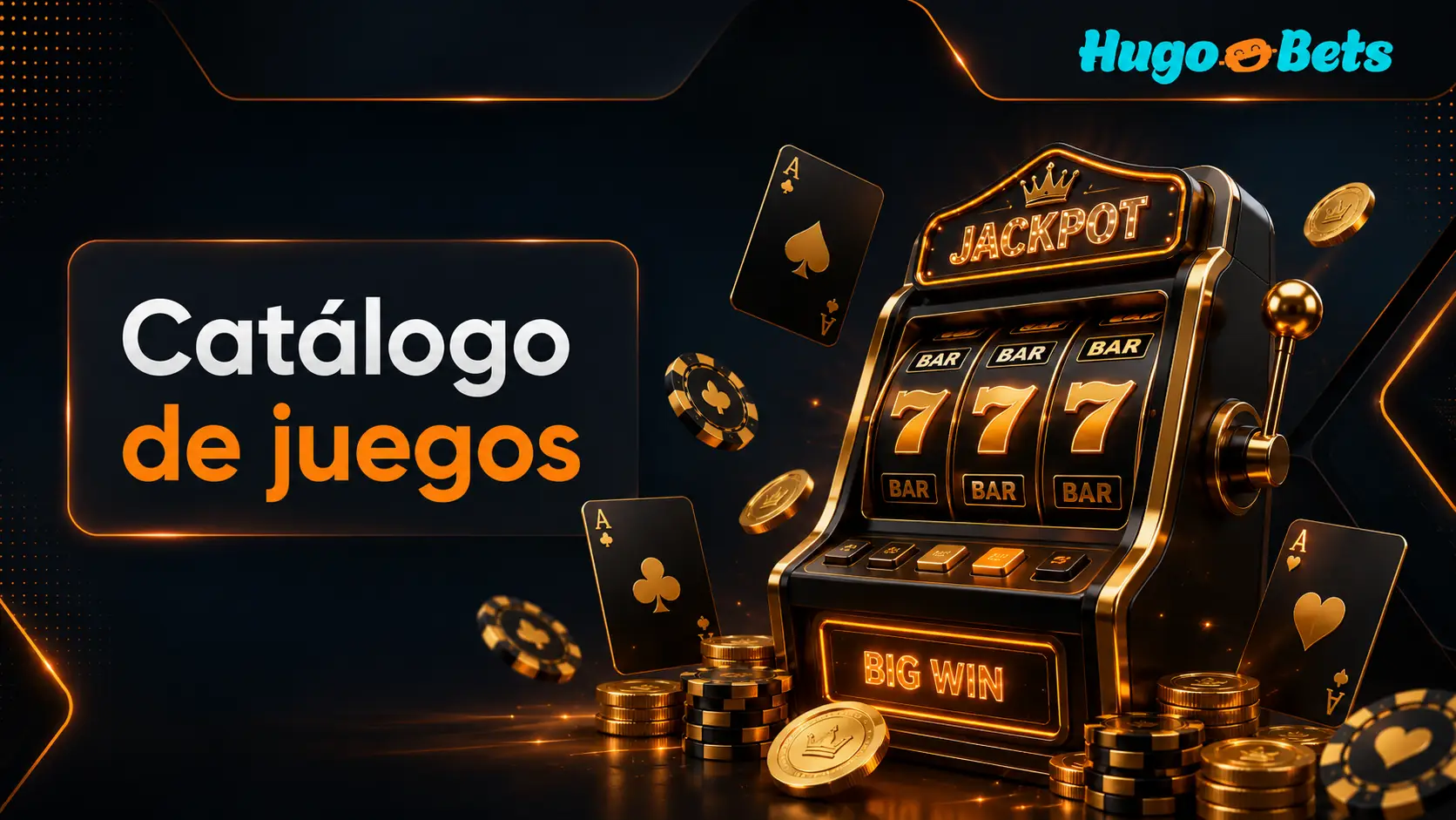 Catálogo de juegos en Hugobet Casino