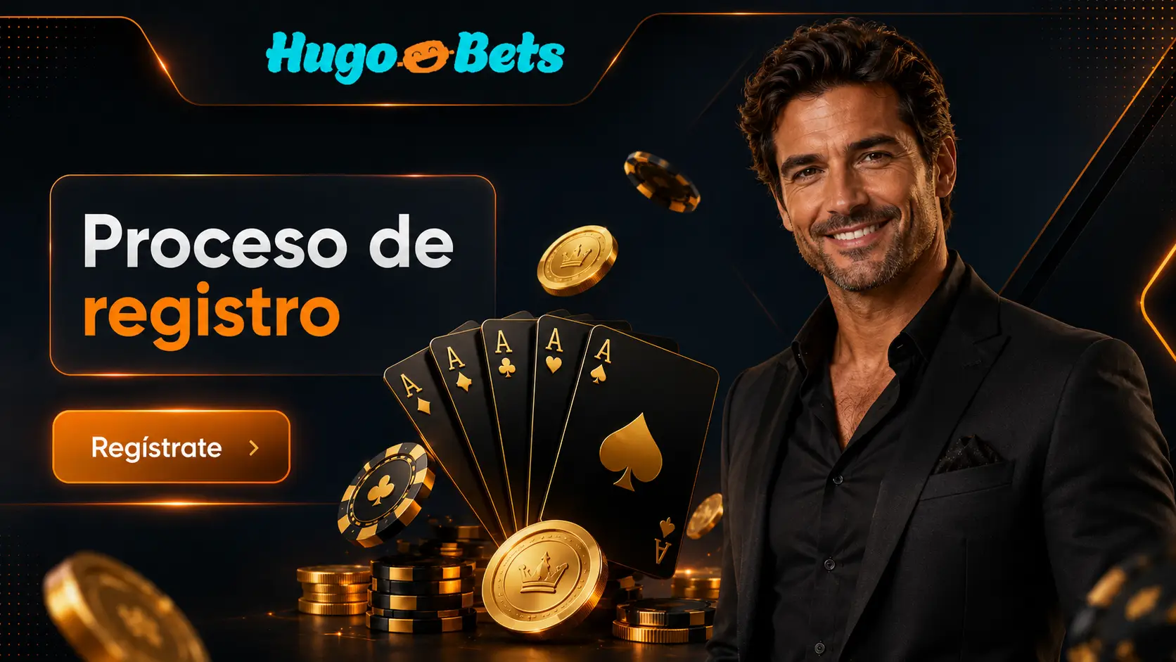 Proceso de registro en Hugobet Casino